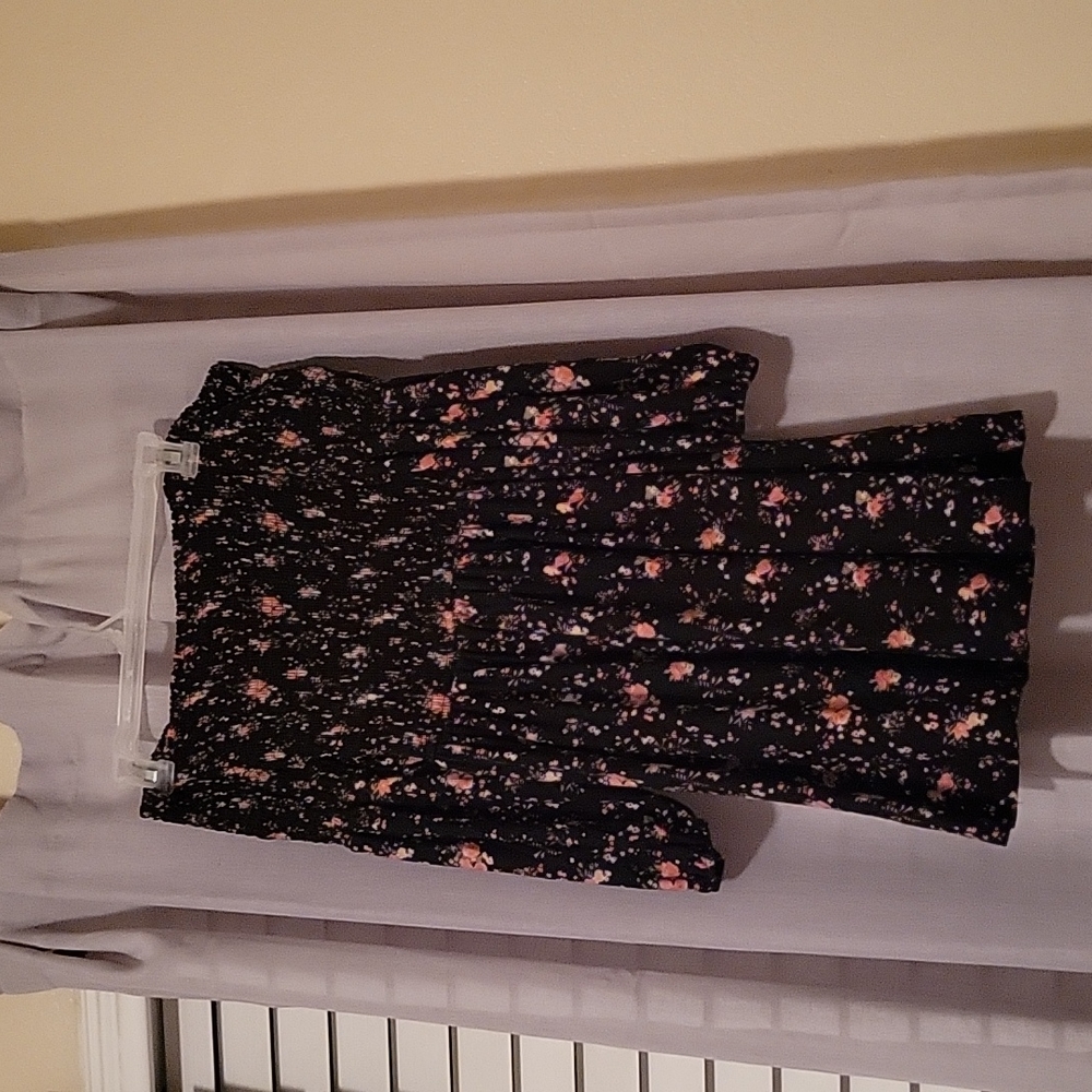 Off the shoulder long sleeve dress